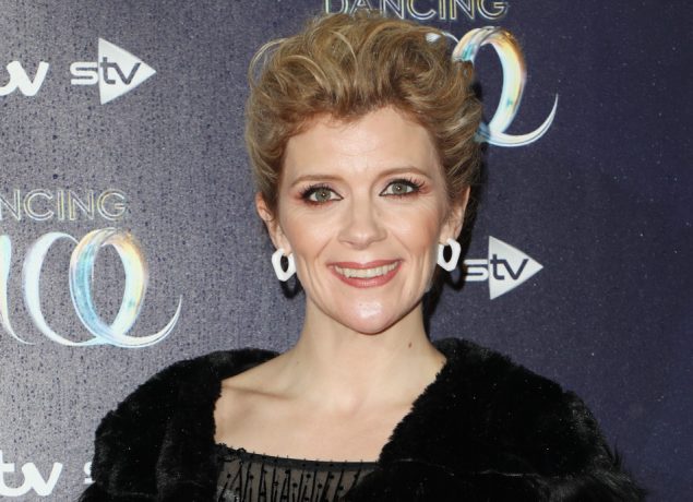 Jane Danson at the Dancing On Ice Launch Showcase at the Natural History Museum