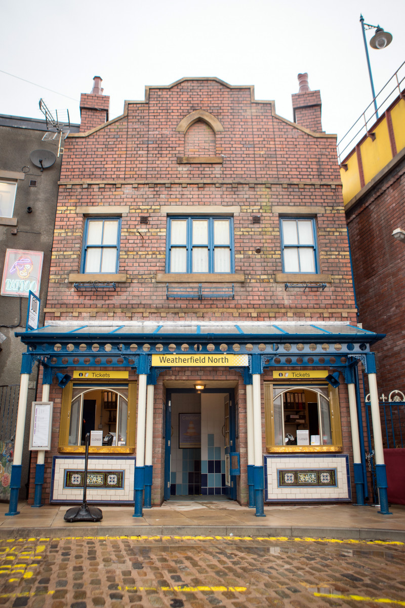 Victoria Street Metrolink Corrie Credit: ITV