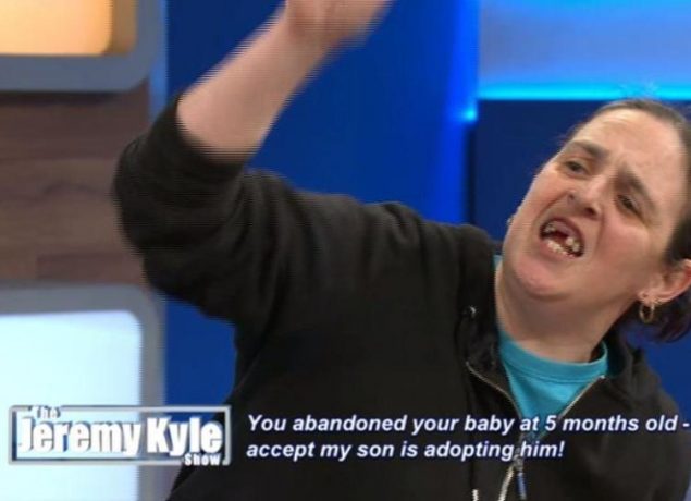 Jeremy Kyle Kathleen toothless gran
