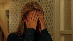 Did Mel lose her husband AND her son in one week? (Credit: BBC)