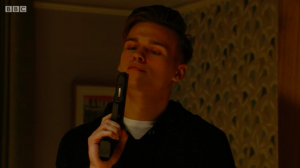 Did Hunter shoot himself? (Credit: BBC)