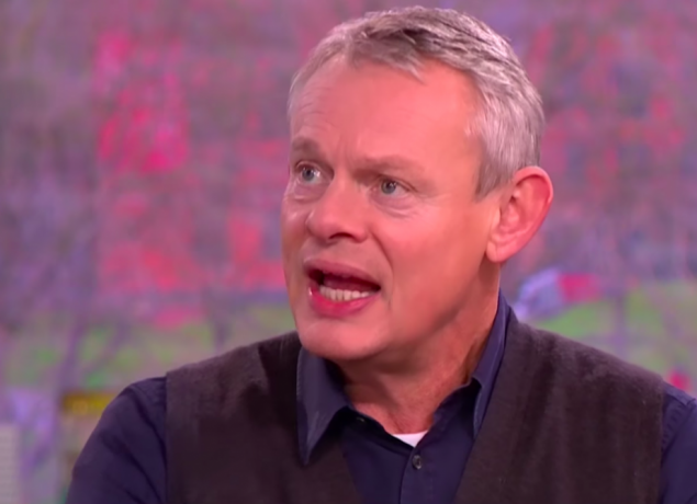 martin clunes this morning