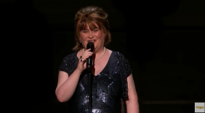Susan takes the mic on AGT