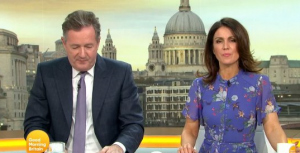 Piers and Susanna debate on Good Morning Britain
