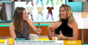 Aisleyne and Kate on the GMB panel 