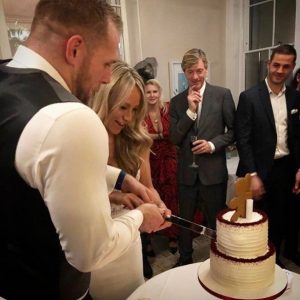 Chloe Madeley and James Haskell (Credit: Instagram @madeleychloe)