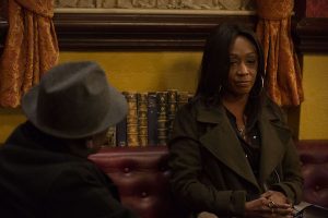 Denise tells Patrick she has lost her job in EastEnders
