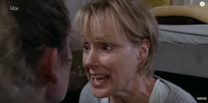 Sally pleads her case in her cell