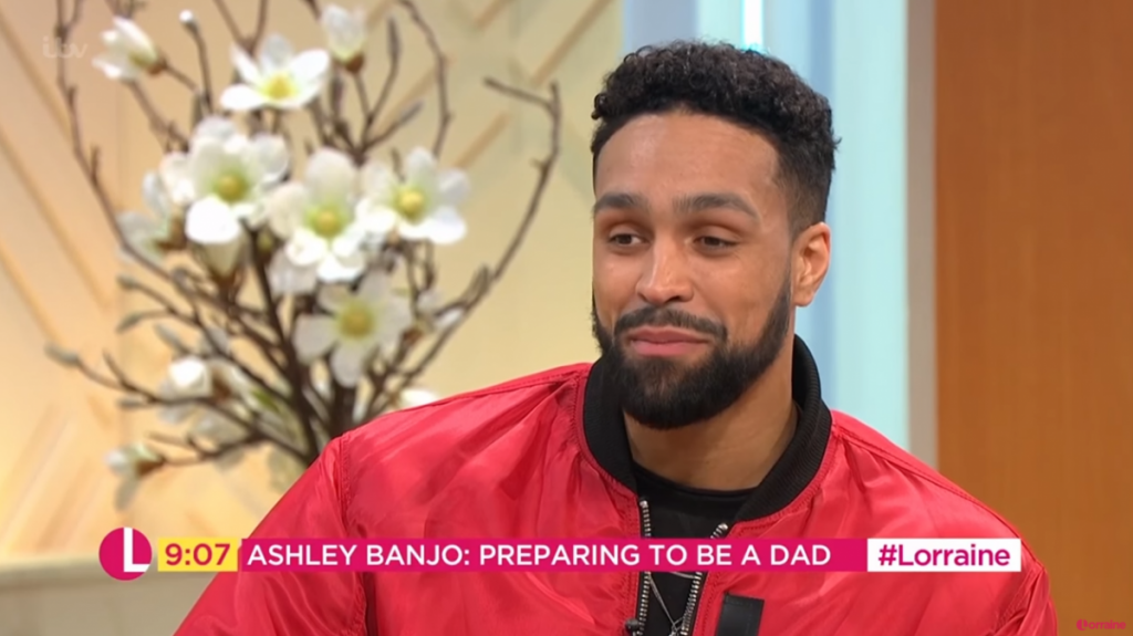 Ashley on Lorraine on ITV