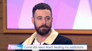 Sean spoke about his addictions on Loose Women (Credit: ITV Player)