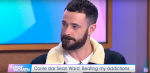 Sean says he has been sober for three months (Credit: ITV Player)