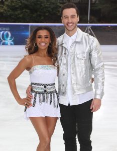 Dancing On Ice Launch Showcase at the Natural History Museum Ice Rink, Kensington, London Featuring: Melody Thornton Where: London, United Kingdom When: 18 Dec 2018 Credit: WENN.com