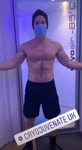 James at Cryotherapy