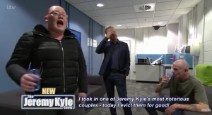 Leanne backstage with Jeremy