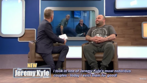The guests on the Jeremy Kyle show
