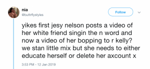 Jesy Nelson Twitter