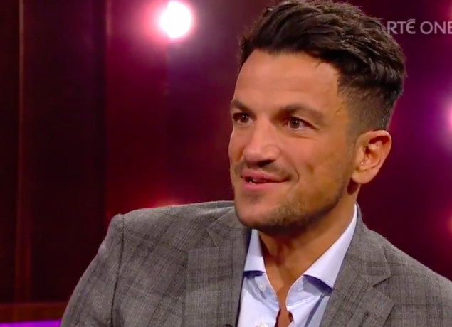 peter andre (Credit: RTERayDarcyShow Twitter)