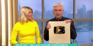 Holly brightens up the This Morning studio