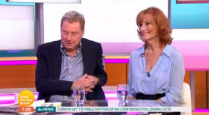 Harry Redknapp and wife Sandra on GMB