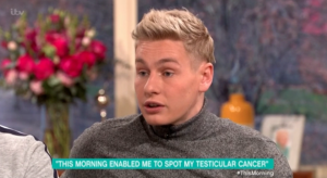 Chris Hughes and brother Ben on This Morning