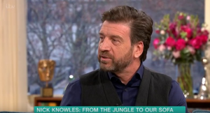 Nick on the This Morning sofa