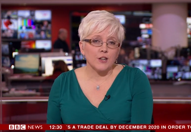 Carrie Gracie on BBC News