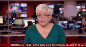 Carrie Gracie on BBC News