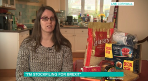 Nevine Mann Brexit fear hoarding This Morning