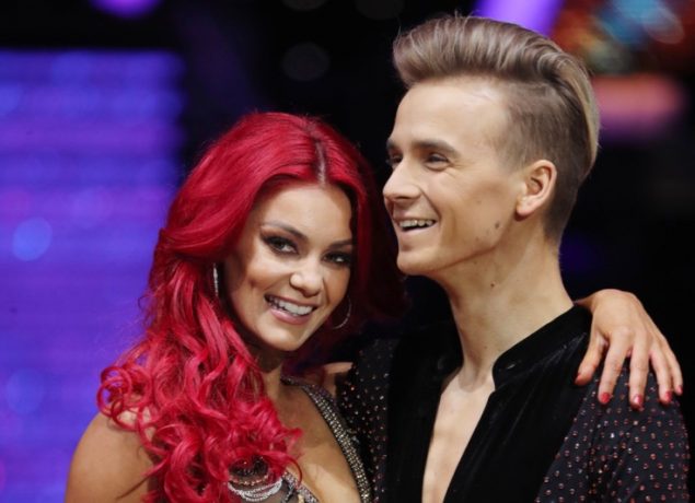 Joe Sugg and Dianne Buswell (Credit: John Rainford/WENN)