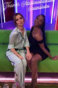 Cheryl Cole Oti Mabuse The one Show Instagram @cherylofficial