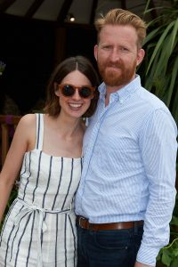 Jessica Raine and Tom Goodman-Hill at VIP/Press Day at the RHS Flower Show Hampton Court Palace