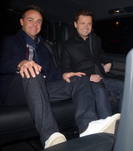 Britain's Got Talent judges leaves the Palladium following the show first day of London auditions.