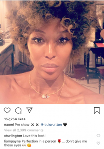 Liam Payne Naomi Campbell Instagram