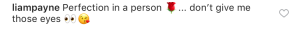 Liam Payne Naomi Campbell Instagram