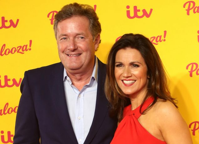 Piers Morgan and Susanna Reid at The ITV Palooza! 2018