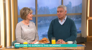 Ruth Langsford and Eamonn Holmes on This Morning on Sunday