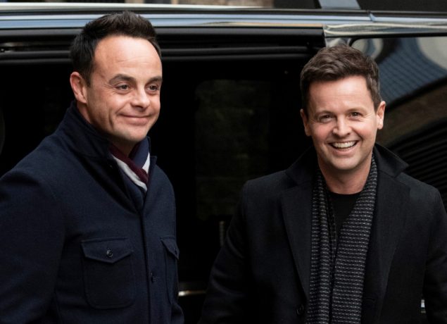 Ant McPartlin And Declan Donnelly Return To Work For Britain's Got Talent 2019 Together In London