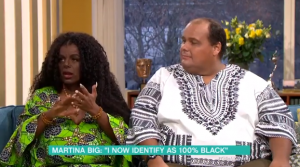 Martina Big and husband Michael on This Morning