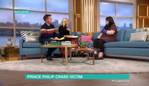 Prince Philip's car crash victim on This Morning