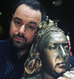 Danny with Queen Vic
