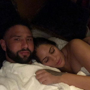 Malin Andersson and her boyfriend