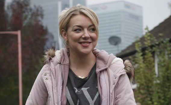 Sheridan Smith Cleaning Up