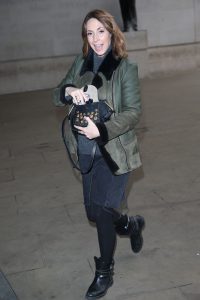 Alex arrives at BBC Studios