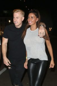 Katie and Kris together last July 