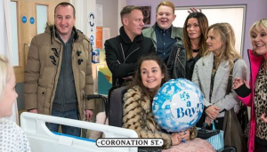 Some of the Corrie cast
