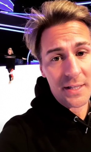 Gem and Matt in training