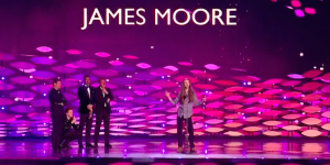 James Moore NTA Best Newcomer Emmerdale 