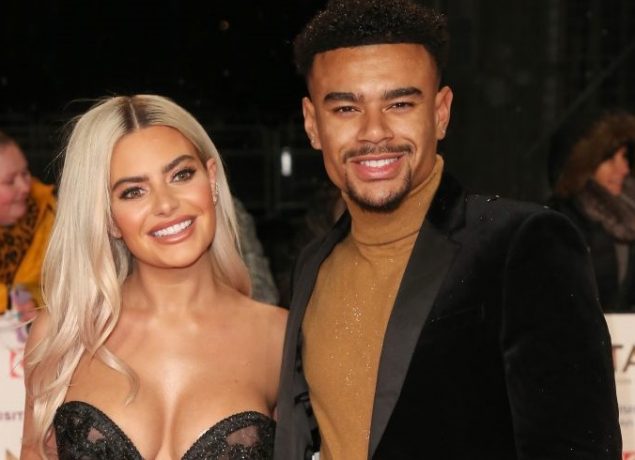 Celebrities attend the The National Television Awards 2019, held at the 02 Arena in London Pictured: Megan Barton-Hanson,Wes Nelson Ref: SPL5057476 220119 NON-EXCLUSIVE Picture by: Brett D. Cove / SplashNews.com Splash News and Pictures Los Angeles: 310-821-2666 New York: 212-619-2666 London: 0207 644 7656 Milan: 02 4399 8577 photodesk@splashnews.com World Rights