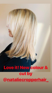 Gemma Atkinson new hair