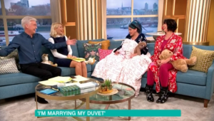 This Morning guest wants to marry her duvet